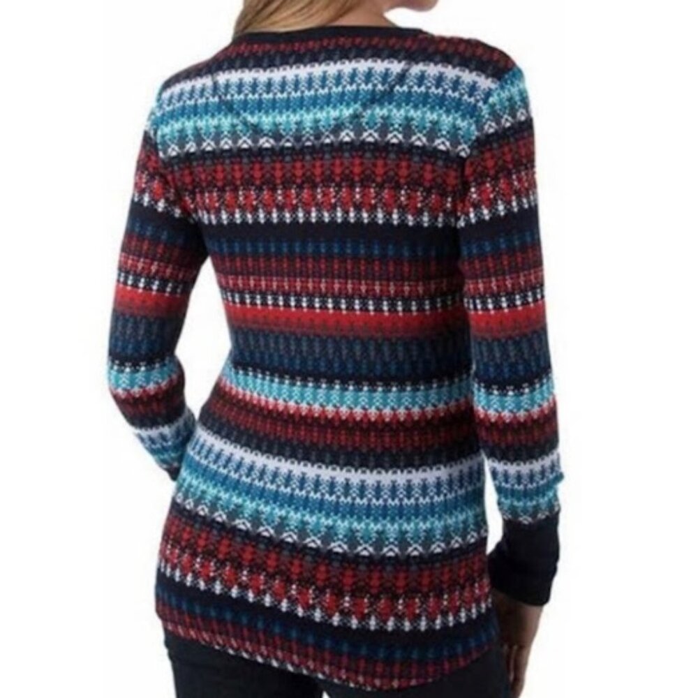 Orvis Woman's (M) Long Sleeve Thermal Top Waffle Base Layer Long Fitted Sleeve - Picture 2 of 9